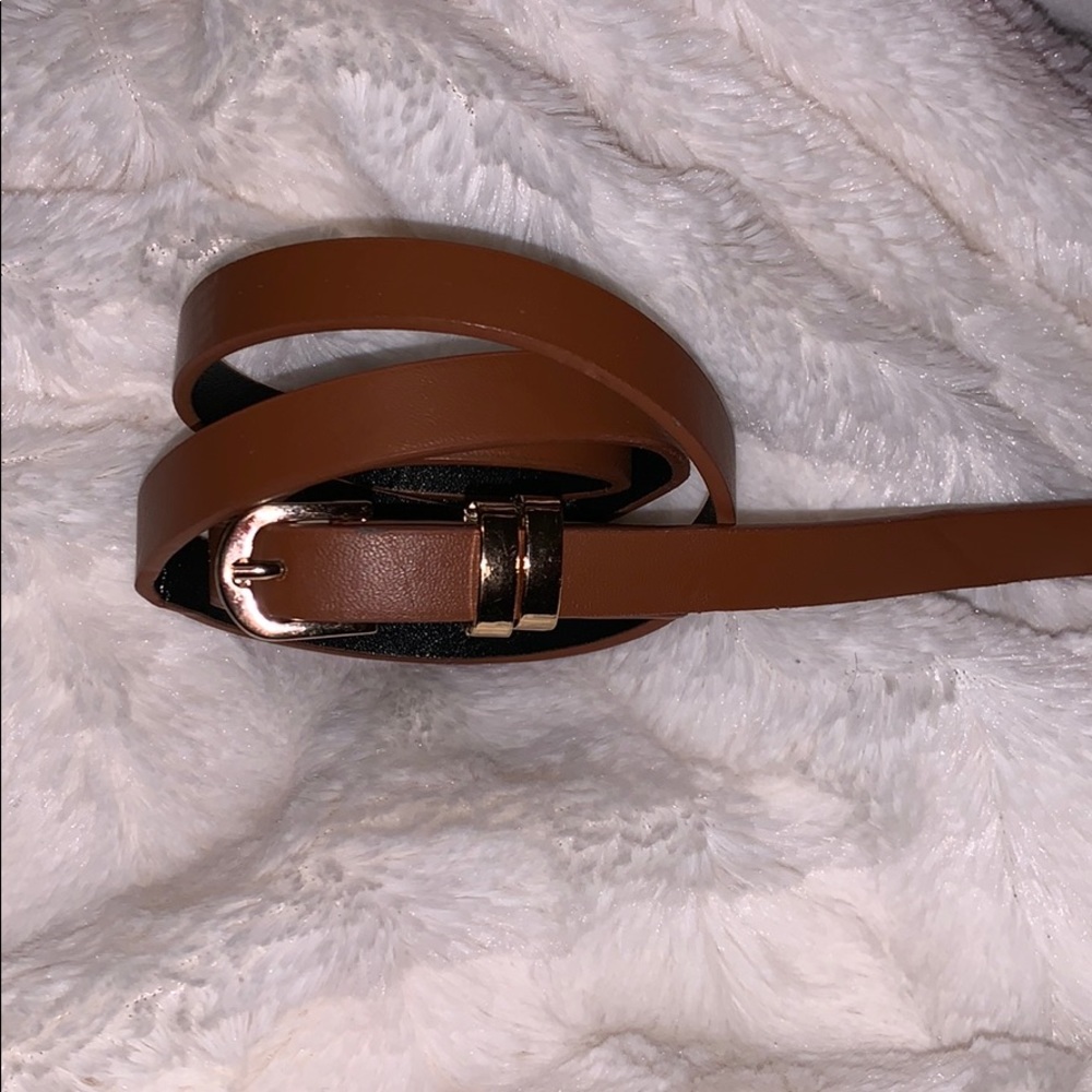 Skinny Brown Belt Never Worn!